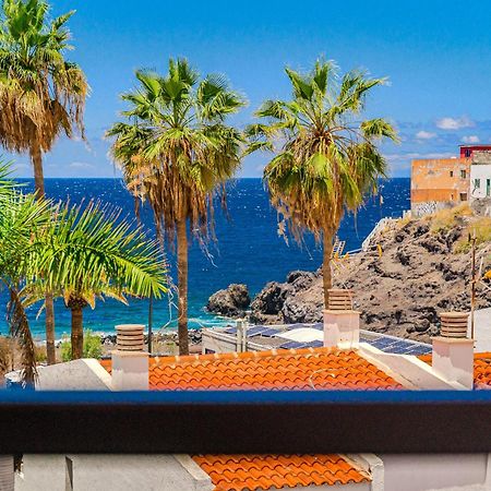 Familienwohnung mit 3 Schlafzimmern nahe Los Gigantes unmittelbar am Ozean Puerto de Santiago  Exterior foto